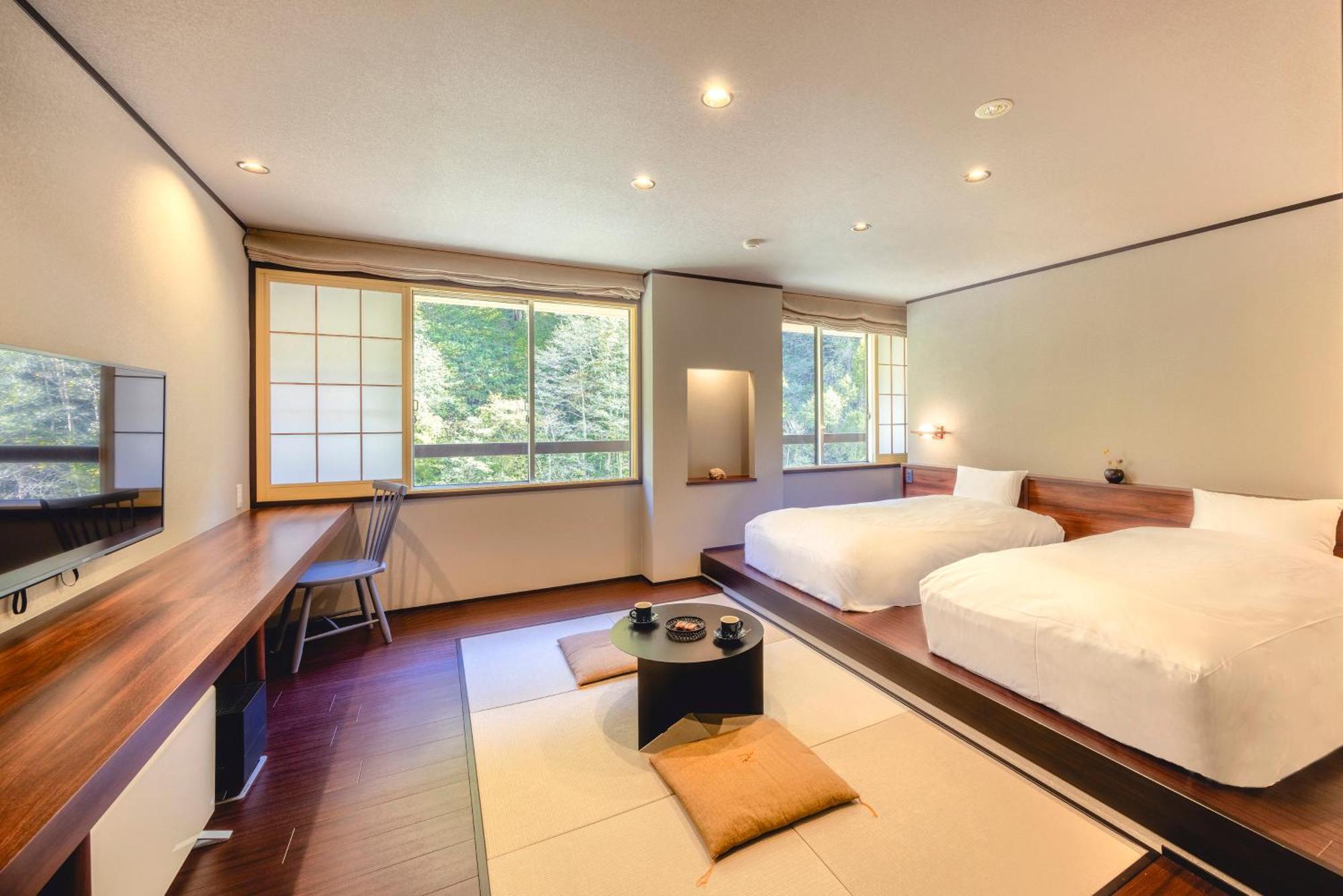 Shikishimaso Hotell Higashikawa Eksteriør bilde