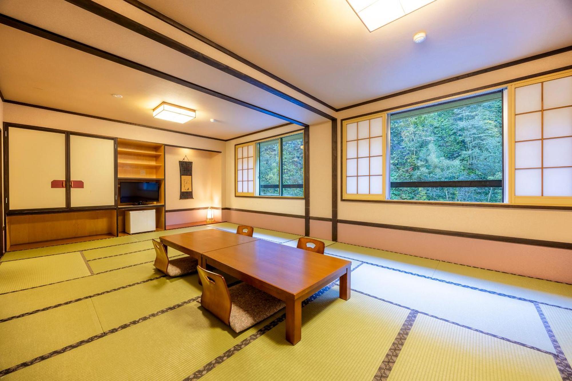 Shikishimaso Hotell Higashikawa Eksteriør bilde